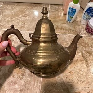 Brass tea pot